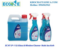 EC KY P113 Glass Window Cleaner Nước lau kính chuyên dụng cho vệ sinh công nghiệp và dân dụng